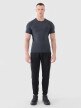 mini: Męska koszulka treningowa 4F 4FWMM00TFTSM1832 - szara (6)