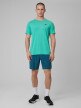 mini: Męska koszulka treningowa 4F 4FWSS26TFTSM1785 - turkusowa (5)