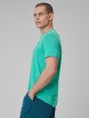 mini: Męska koszulka treningowa 4F 4FWSS26TFTSM1785 - turkusowa (9)