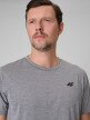 mini: Męska koszulka treningowa 4F 4FWSS26TFTSM2140 - szara (4)