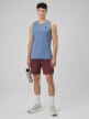 mini: Męska koszulka treningowa bez rękawów 4F 4FWSS26TFSLM0744 - denim (6)