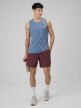 mini: Męska koszulka treningowa bez rękawów 4F 4FWSS26TFSLM0744 - denim (2)