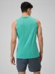 mini: Męska koszulka treningowa bez rękawów 4F 4FWSS26TFSLM0744 - miętowa (7)