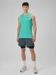 mini: Męska koszulka treningowa bez rękawów 4F 4FWSS26TFSLM0744 - miętowa (6)