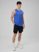 mini: Męska koszulka treningowa bez rękawów 4F 4FWSS26TFSLM0744 - niebieska (2)