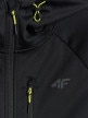 mini: Męska kurtka przejściowa softshell 4F 4FRSS26TSOFM625 - czarna (8)