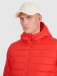mini: Męska kurtka puchowa pikowana 4F 4FWAW25TDJAM598 - czerwona (12)