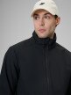 mini: Męska kurtka softshell wiatroodporna 4F 4FWSS26TSOFM548 - czarna (4)