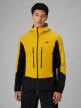 mini: Męska kurtka techniczna trekkingowa 4F 4FRSS26TSOFM594 - żółta (1)