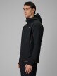 mini: Męska kurtka trekkingowa softshell 4F 4FRSS26TSOFM644 - czarna (3)