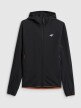 mini: Męska kurtka trekkingowa softshell 4F 4FRSS26TSOFM644 - czarna (8)