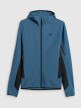 mini: Męska kurtka trekkingowa softshell 4F 4FRSS26TSOFM644 - denim (8)