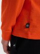 Męski longsleeve basic 4F 4FRSS25TLONM518 - pomarańczowy