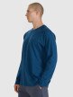 mini: Męski longsleeve basic 4F 4FWAW25TLONM474 - granatowy (3)