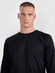 mini: Męski longsleeve do biegania 4F 4FWAW25TFLOM413 - czarny (4)