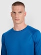 mini: Męski longsleeve do biegania 4F 4FWAW25TFLOM413 - niebieski (4)