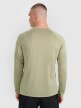 mini: Męski longsleeve do biegania 4F 4FWAW25TFLOM413 - oliwkowy (7)