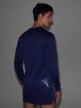 Męski longsleeve do biegania 4F 4FWSS25TFLOM326 - granatowy