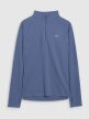 Męski longsleeve do biegania w terenie 4F 4FWSS25TFLOM327 - niebieski