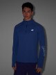 Męski longsleeve do biegania w terenie 4F 4FWSS25TFLOM327 - niebieski