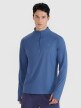 Męski longsleeve do biegania w terenie 4F 4FWSS25TFLOM327 - niebieski