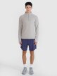 Męski longsleeve do biegania w terenie 4F 4FWSS25TFLOM327 - szary