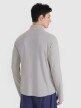 Męski longsleeve do biegania w terenie 4F 4FWSS25TFLOM327 - szary