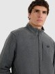 mini: Męski polar rozpinany ze stójką 4F 4FRMM00TFLEM435 - szary (4)