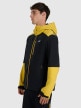 Męski softshell rozpinany z kapturem 4F 4FRAW25TSOFM506 - czarny