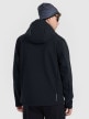 Męski softshell rozpinany z kapturem 4F 4FRAW25TSOFM506 - czarny