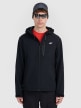 4F Męski softshell rozpinany z kapturem 4F 4FRAW25TSOFM506  czarny Czarny