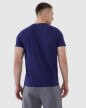 Męski t-shirt basic 4F 4FWMM00TTSHM2256 - granatowy