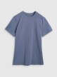 Męski t-shirt basic 4F 4FWMM00TTSHM2256 - niebieski