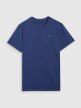 Męski t-shirt basic 4F 4FWMM00TTSHM2256 - granatowy