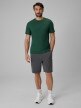 mini: Męski t-shirt bez nadruku 4F 4FRSS26TTSHM3973 - zielony (2)