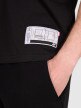 Męski t-shirt z nadrukiem 4F 4FRAW25TTSHM3319 - czarny