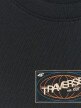 mini: Męski t-shirt z nadrukiem 4F 4FRAW25TTSHM3377 - czarny (2)