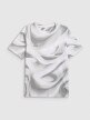 mini: Męski t-shirt z nadrukiem 4F 4FRAW25TTSHM3555 - biały (7)