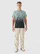 Męski t-shirt z nadrukiem 4F 4FRSS24TTSHM2538 - czarny
