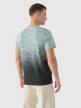 Męski t-shirt z nadrukiem 4F 4FRSS24TTSHM2538 - czarny