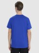 Męski t-shirt z nadrukiem 4F 4FRSS25TTSHM2850 - niebieski