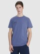 4F Męski tshirt z nadrukiem 4F 4FRSS25TTSHM2850  niebieski Niebieski