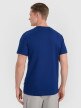 Męski t-shirt z nadrukiem 4F 4FRSS25TTSHM2854 - granatowy