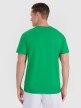 Męski t-shirt z nadrukiem 4F 4FRSS25TTSHM2854 - zielony
