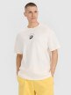 Męski t-shirt z nadrukiem 4F 4FRSS25TTSHM2981 - biały