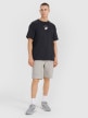Męski t-shirt z nadrukiem 4F 4FRSS25TTSHM2981 - czarny
