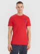 4F Męski tshirt z nadrukiem 4F 4FRSS25TTSHM2982  czerwony Czerwony