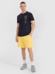 Męski t-shirt z nadrukiem 4F 4FRSS25TTSHM2982 - granatowy
