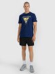 mini: Męski t-shirt z nadrukiem 4F 4FRSS25TTSHM3155 - granatowy (2)