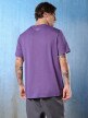 mini: Męski t-shirt z nadrukiem 4F 4FRSS26TTSHM3659 - fioletowy (7)